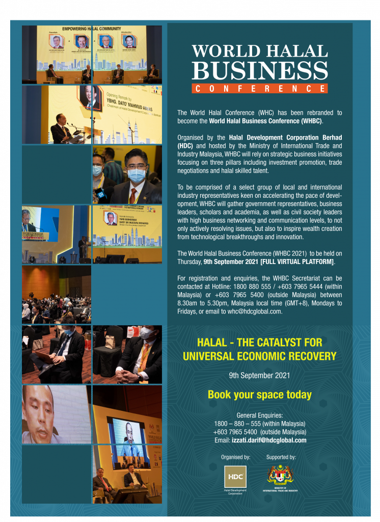 World Halal Business Conference 2021 Halal Development Corporation