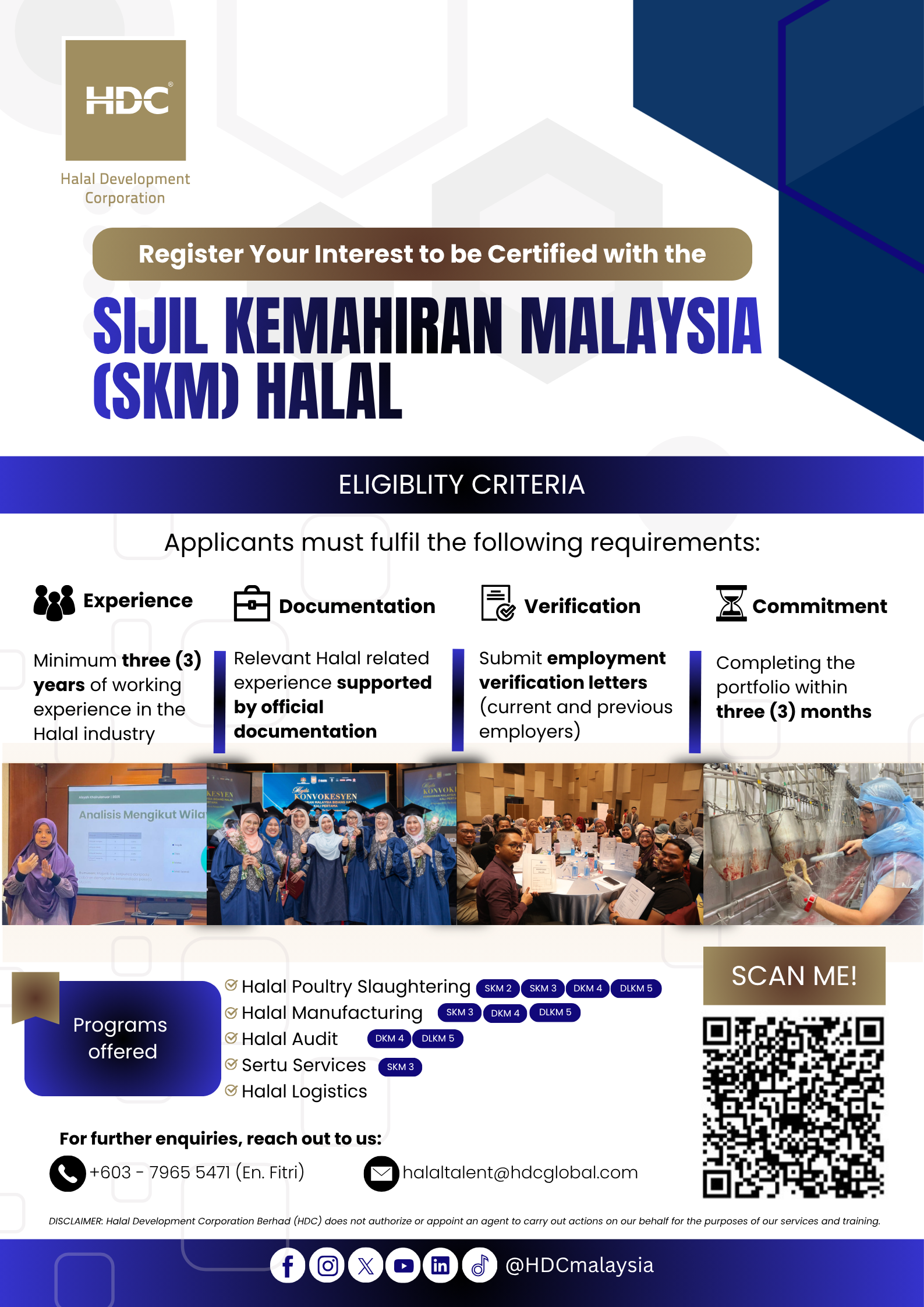 Poster SKM Halal Recognition