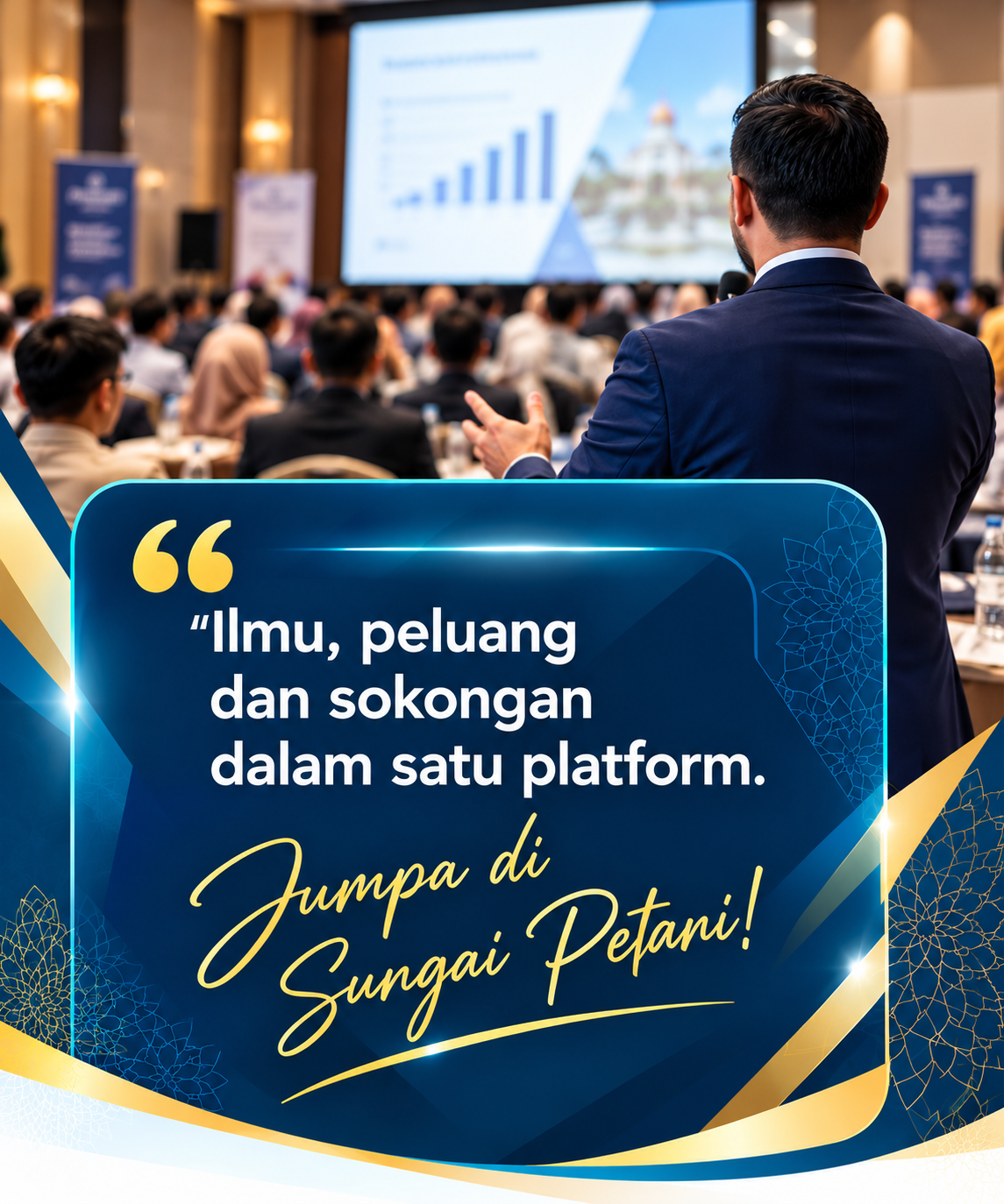 Ilmu, peluang dan sokongan dalam satu platform